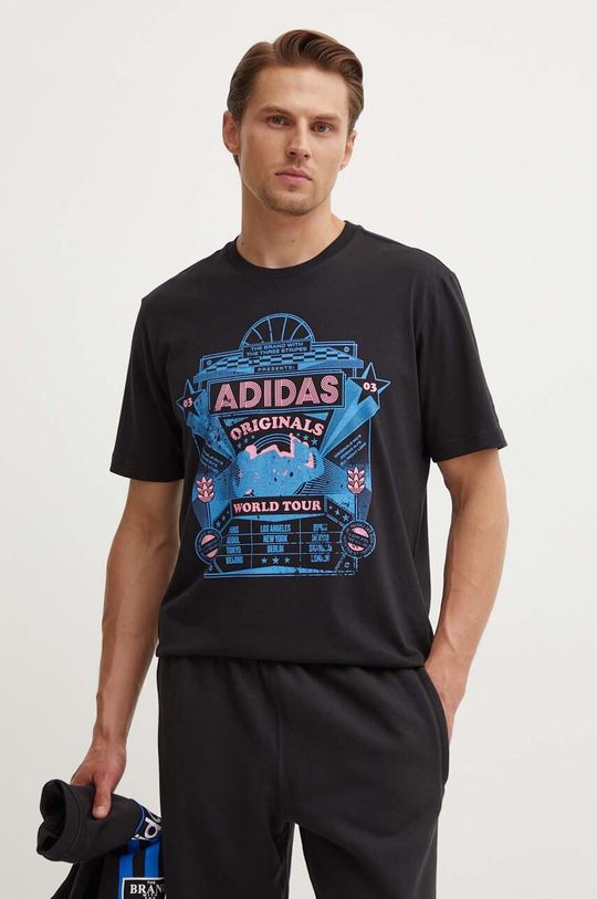 

Футболка Street 4 из хлопка adidas Originals, черный