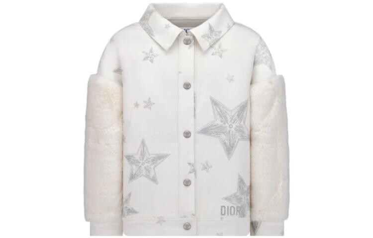 

Куртка детская Dior с принтом, белый
