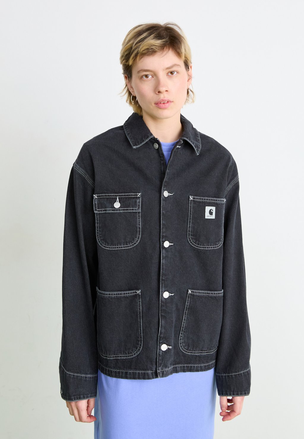 

Джинсовая куртка MICHIGAN COAT Carhartt WIP, деним