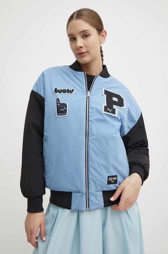 

Двусторонний бомбер Puma, синий