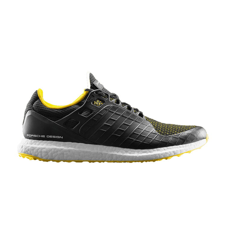 

Кроссовки adidas Porsche Design x UltraBoost Trainer 'Black Yellow', черный