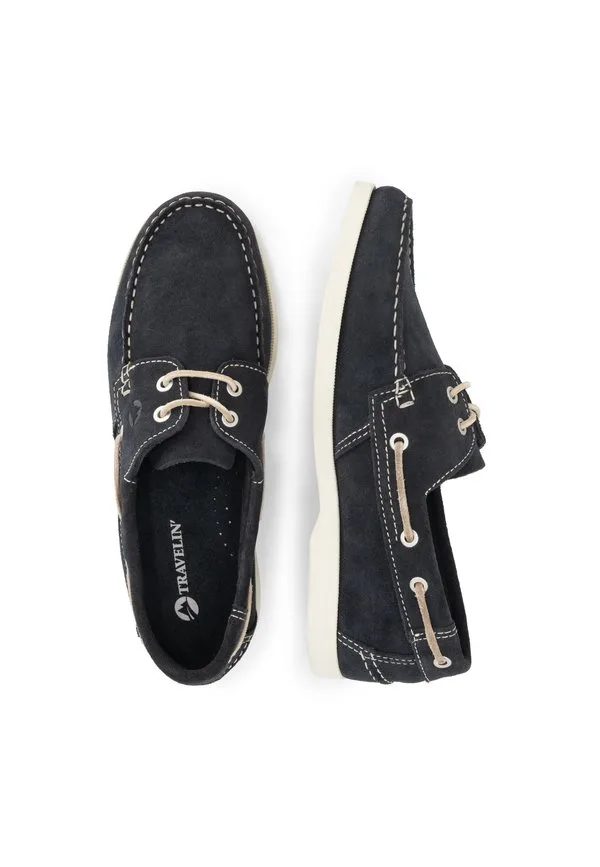 Лоферы krokvag Travelin, Navy — фото 4