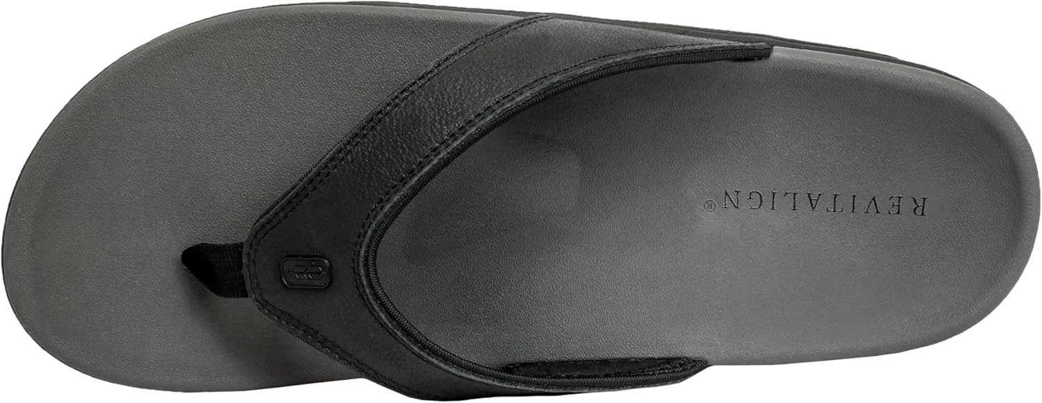 Шлепанцы REVITALIGN mens Yumi Leather — фото 3