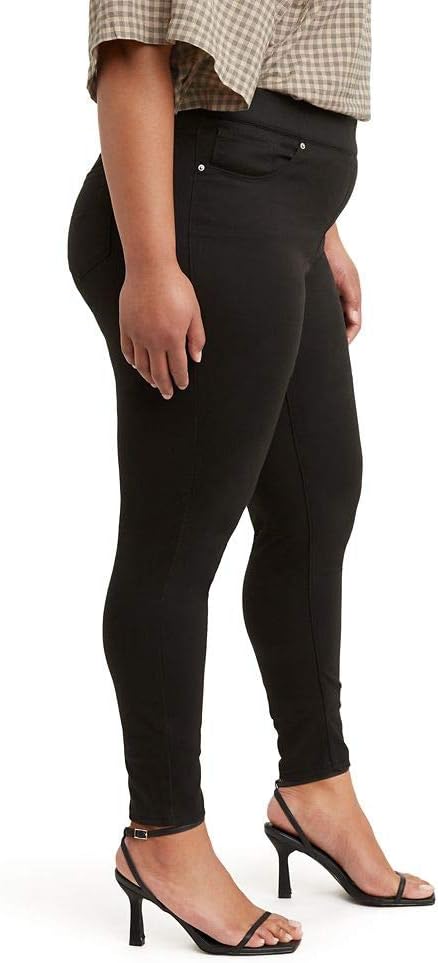 Женские корректирующие леггинсы Levi's, New Ultra Black — фото 2