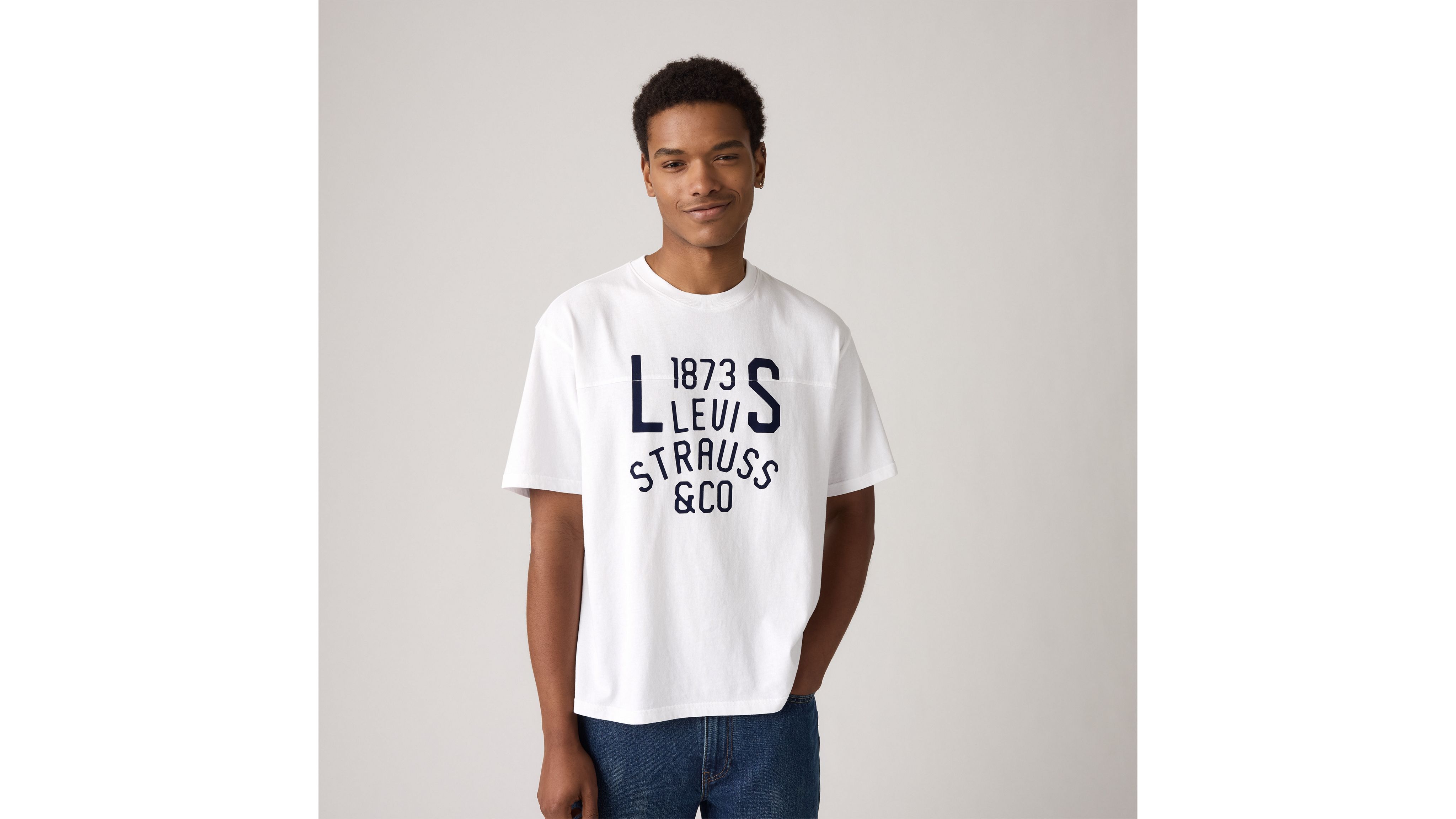 

Футболка Lockwood Practice Levi's, Two Horse Jersey Bright White - 11-0601 Tcx - White