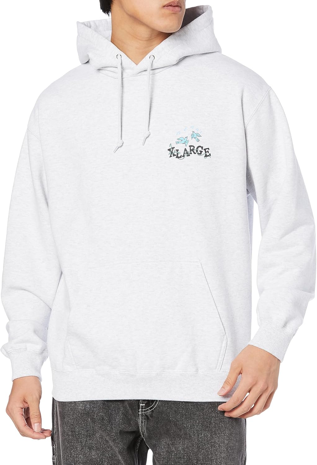 

Мужская толстовка с капюшоном Day Dream размера XL Xlarge, пепельный