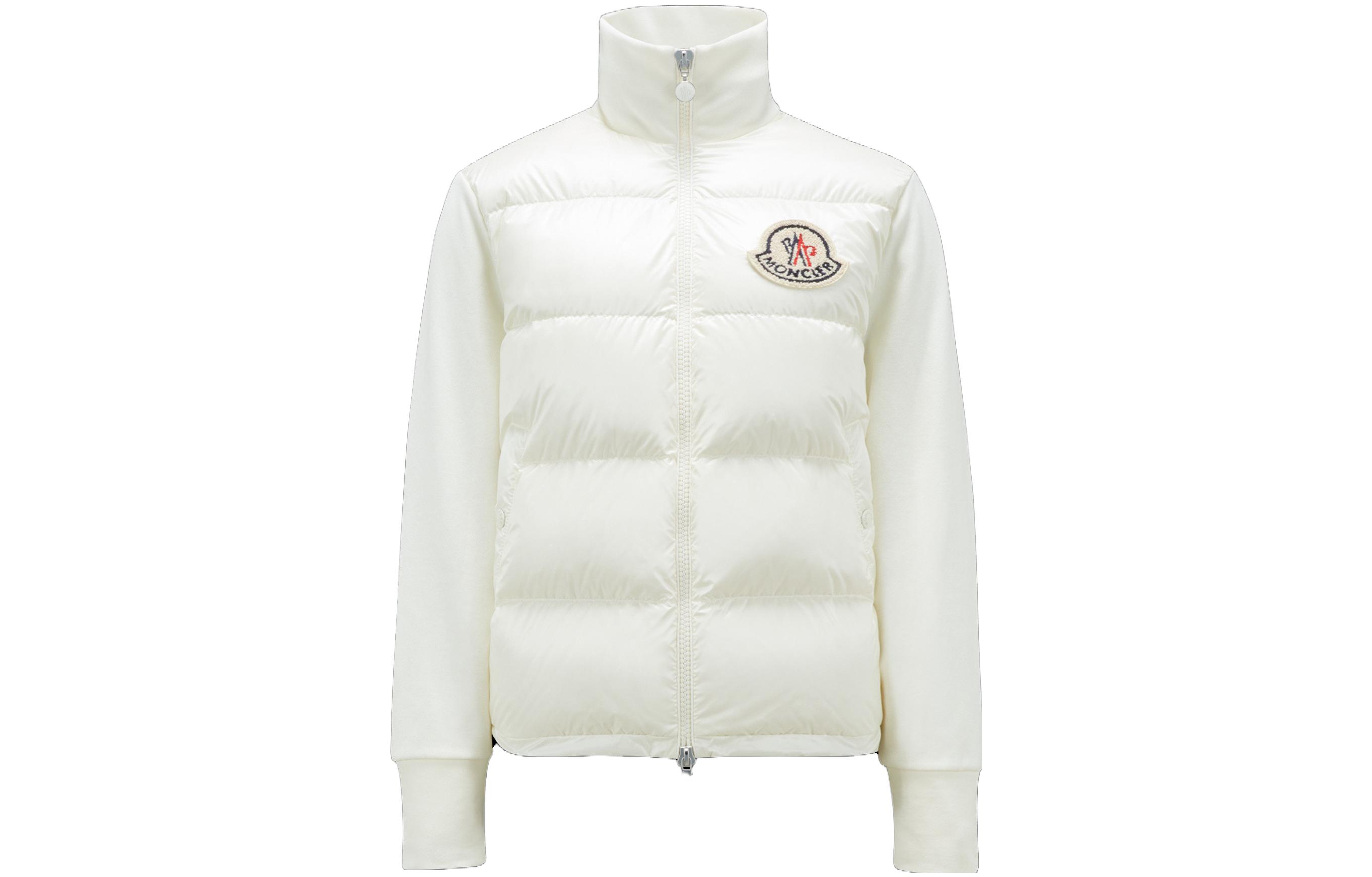 

Moncler Зимняя женская куртка-пуховик из коллекции «Кордура» цвета слоновой кости