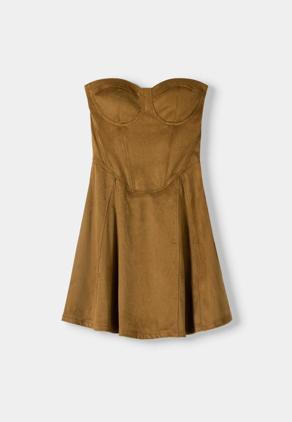 

Повседневное платье Bershka, коричневый