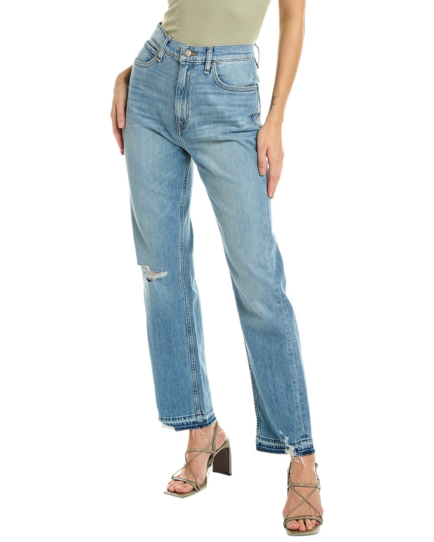 

Джинсы HUDSON Jade Harmonic с высокой посадкой, прямые джинсы HUDSON Jeans, синий