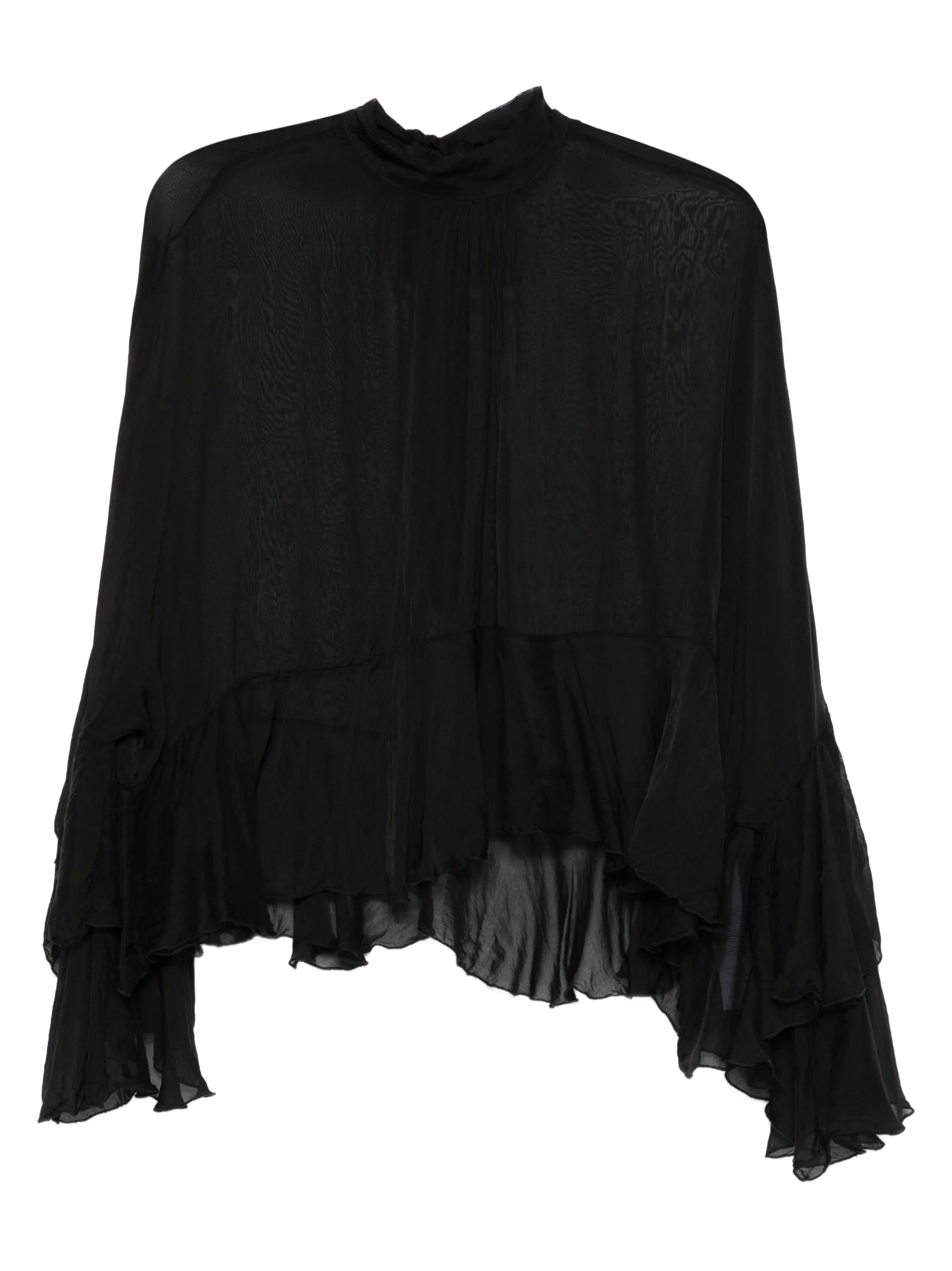 

Блузка с оборками Dixie, черный