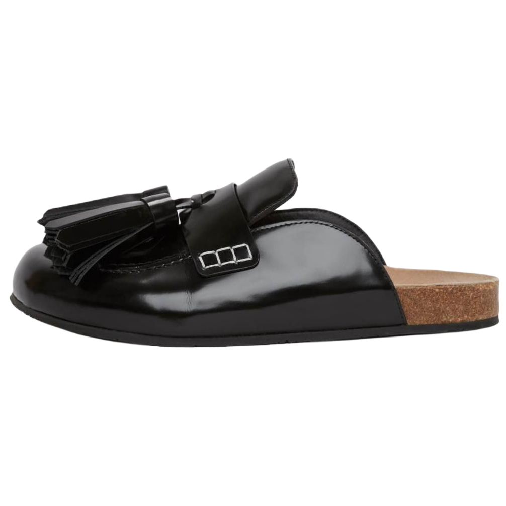 

JW Anderson Мужские сандалии с закрытым носком на резиновой подошве, черные