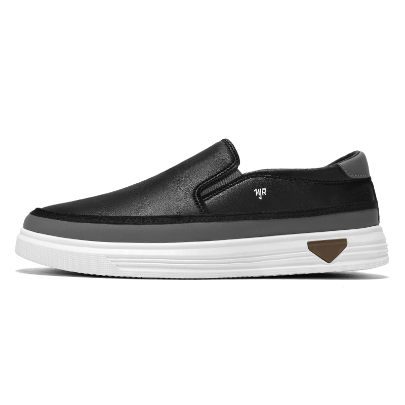 

NANJIREN Мужские повседневные кроссовки Low Top черные, цвет Black