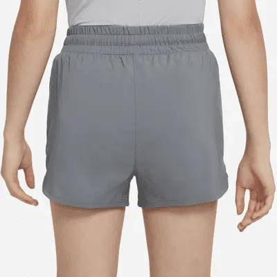 Шорты Nike One, цвет Smoke Grey/White — фото 3