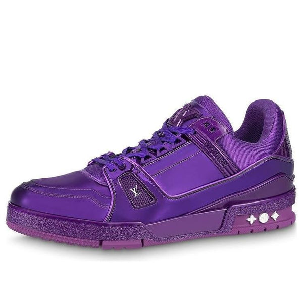 

Кроссовки lv trainer sneakers 'purple' Louis Vuitton, фиолетовый