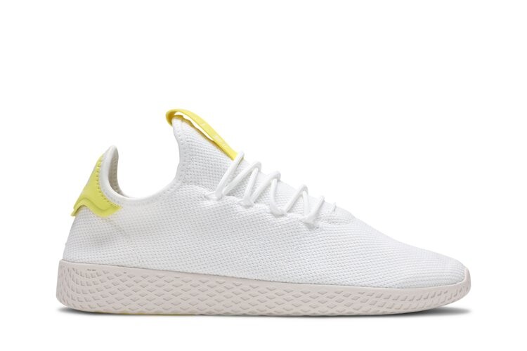 

Кроссовки Adidas Pharrell Williams x Tennis HU 'Yellow', белый, Белый;серый, Кроссовки Adidas Pharrell Williams x Tennis HU 'Yellow', белый