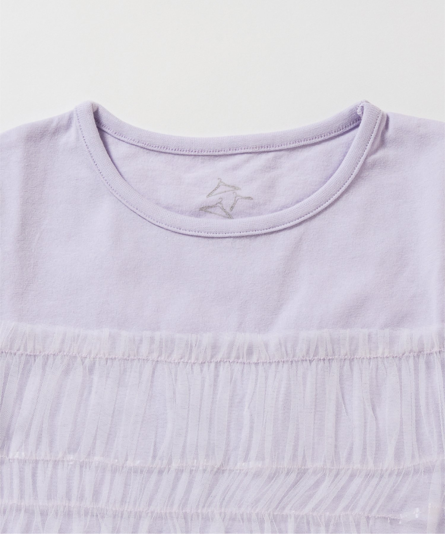 Шифоновая футболка Ever Closet, Lavender — фото 3