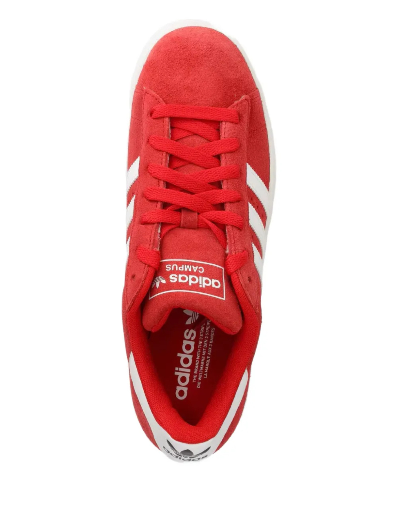 Кроссовки Adidas Campus 2.0, красный — фото 4