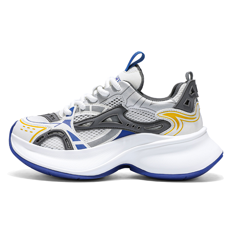 

Кроссовки Shock Absorbers Abrasion Resistant Rebound Quick Dry Support Low Top Kids Lifestyle Shoes Teenagers PROTECTCAMEL, белый/синий