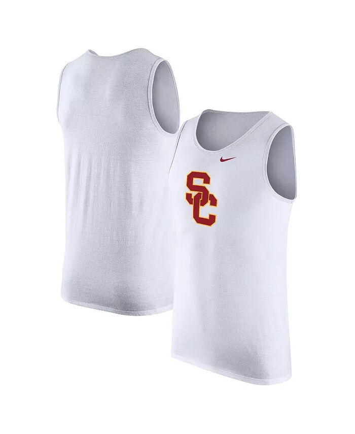 

Мужская белая майка USC Trojans Nike, белый