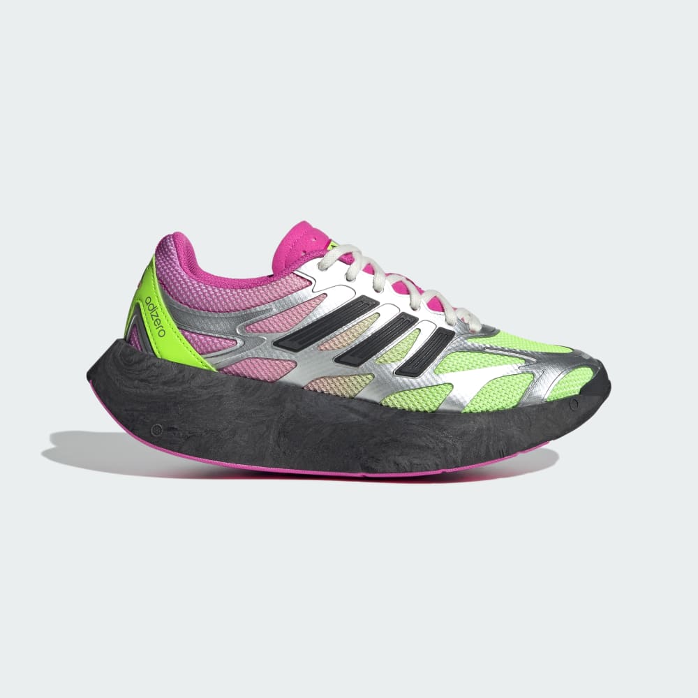 Кроссовки на платформе Adidas Adizero Aruku Shoes, цвет Signal Green/Semi Lucid Fuchsia/Signal Green