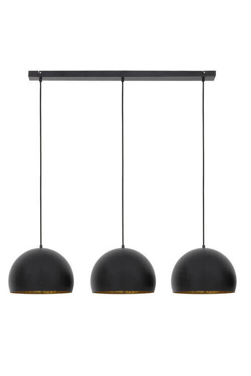 

Подвесной светильник Light & Living, 120x33x25 см, черный/золотой