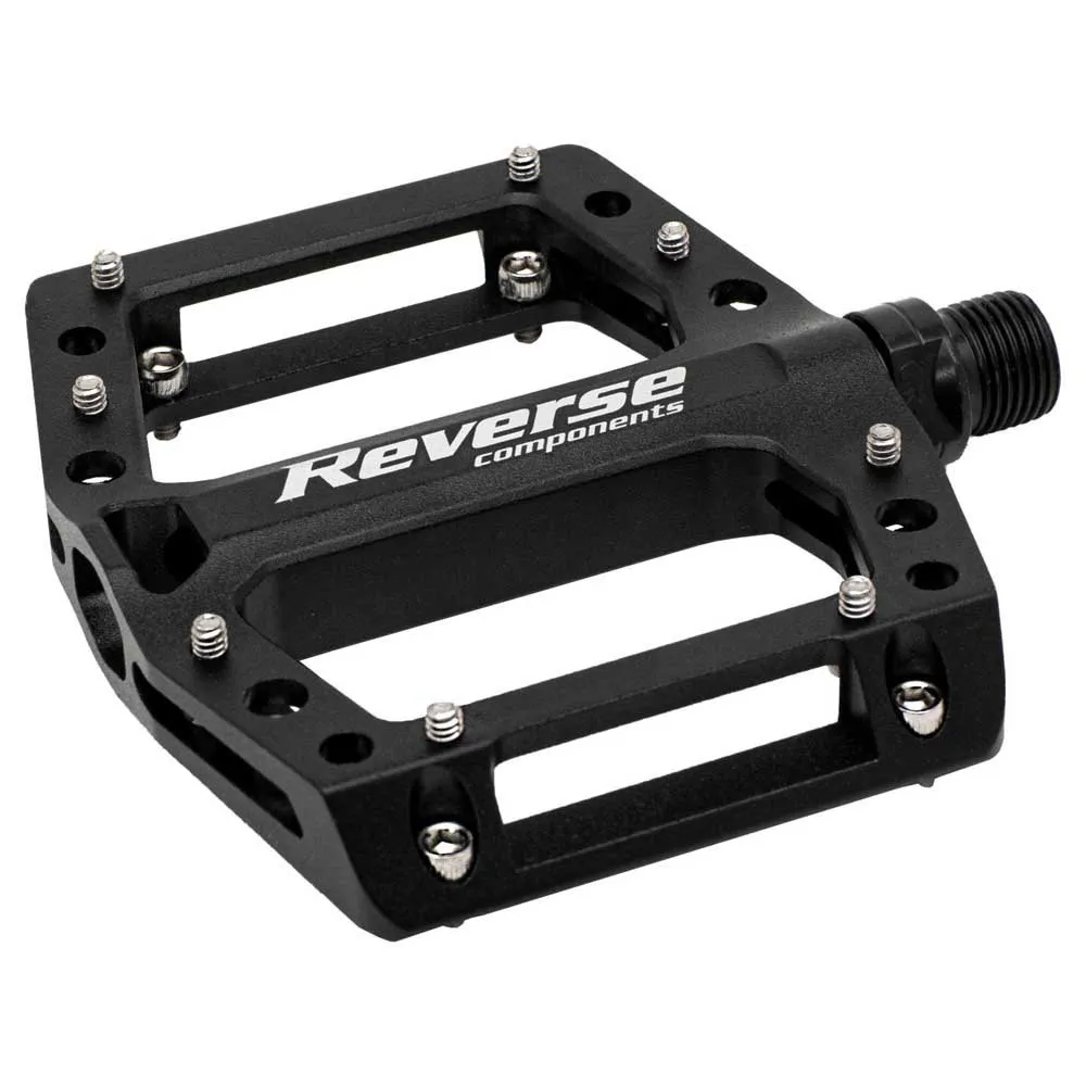 

Педали Reverse Components Black One Jr, серебряный