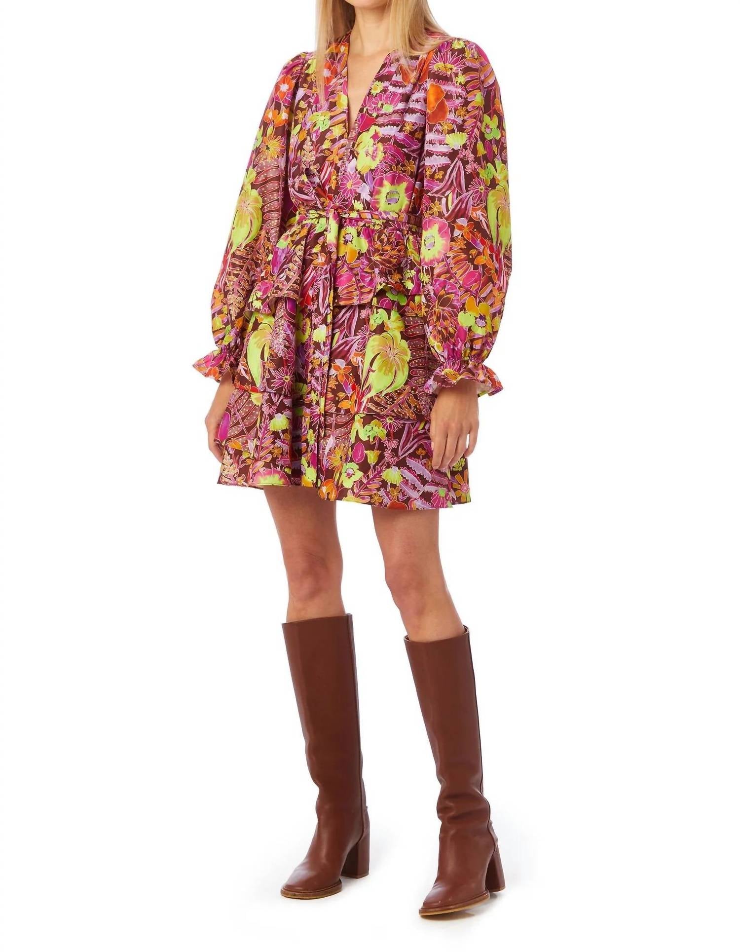 

Платье Umbra Floral в цвете Firefly Floral Marie Oliver