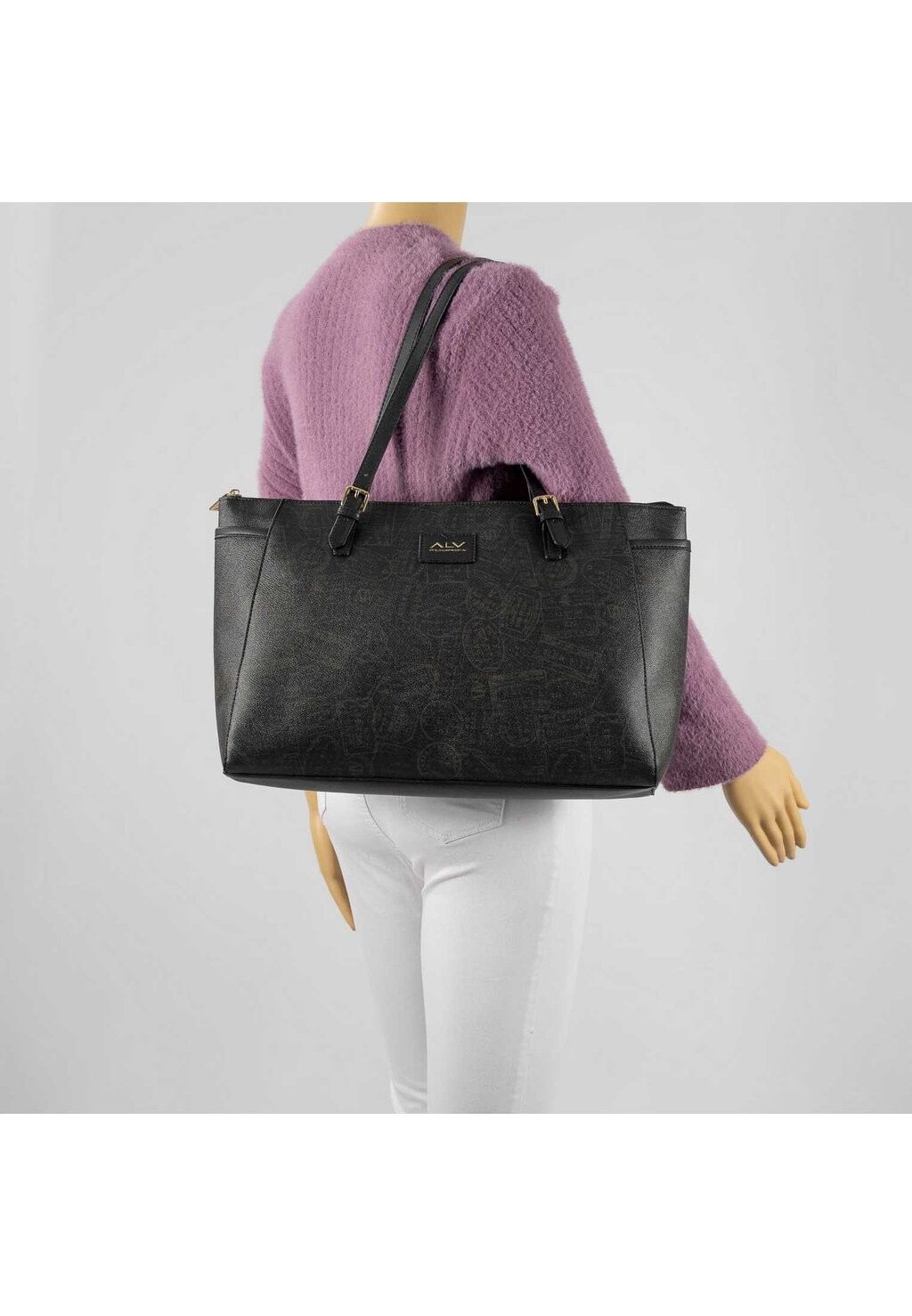 

Сумка для покупок Daisy Collection No Borders ALV by Alviero Martini, черный