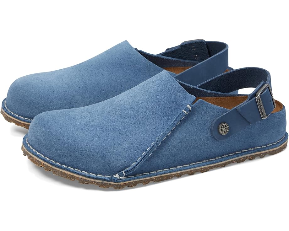 

Сабо Birkenstock Lutry 365 - Suede, цвет Elemental Blue