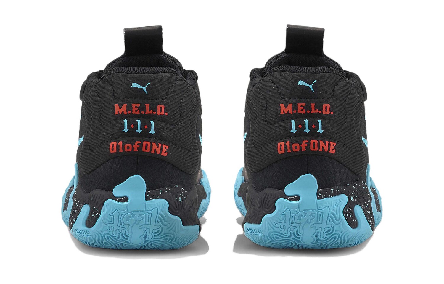Кроссовки Puma LaMelo Ball MB.03 Blue Hive GS, синий/черный — фото 3