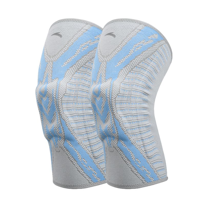 

Наколенники Cotton, Polyester для бега, велоспорта, волейбола, тенниса, футбола, бадминтона, баскетбола Unisex ANTA, серо-голубой