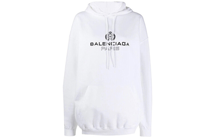 

Толстовка Balenciaga с карманом, белый