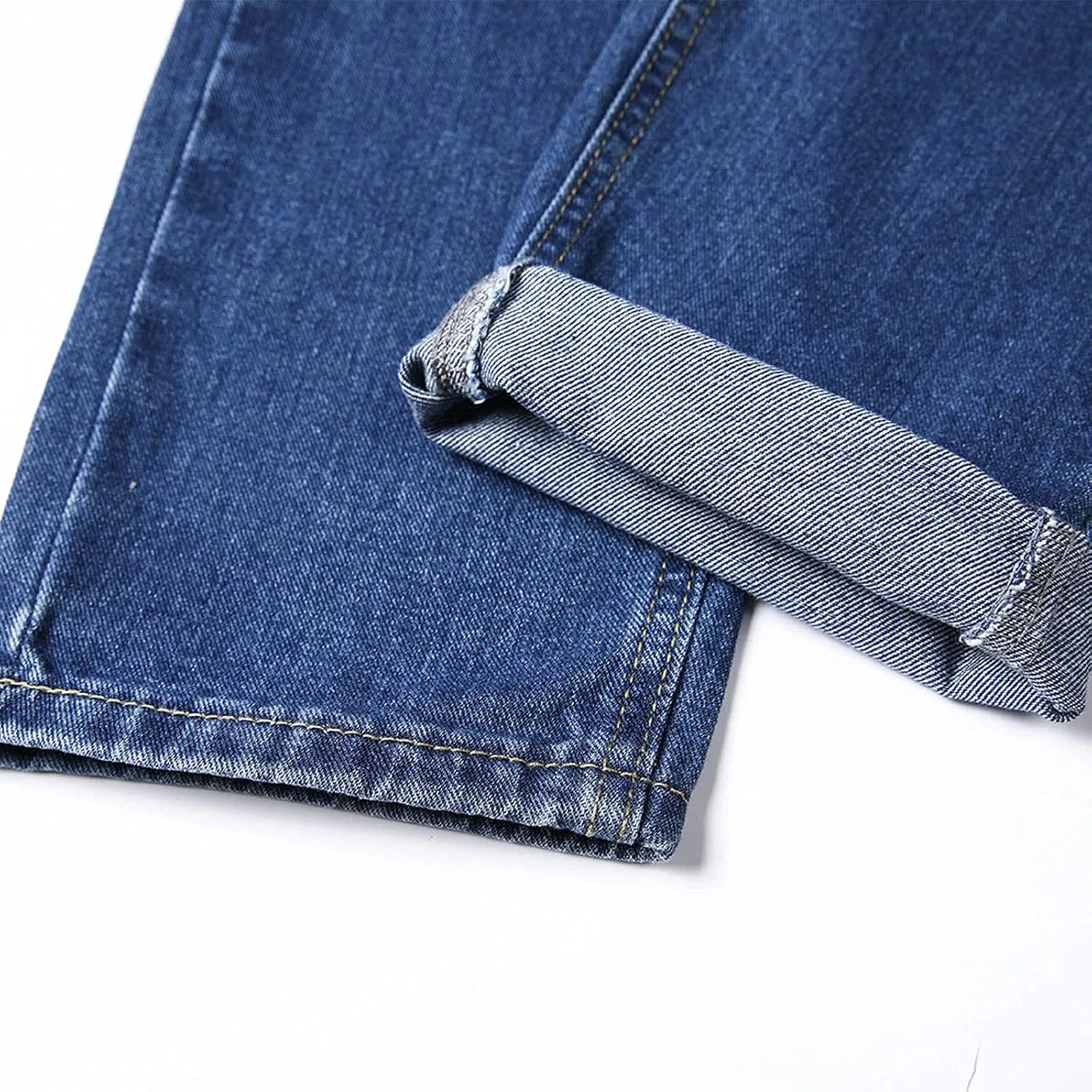 Джинсы свободные Relaxed Fit, Dark Blue — фото 3