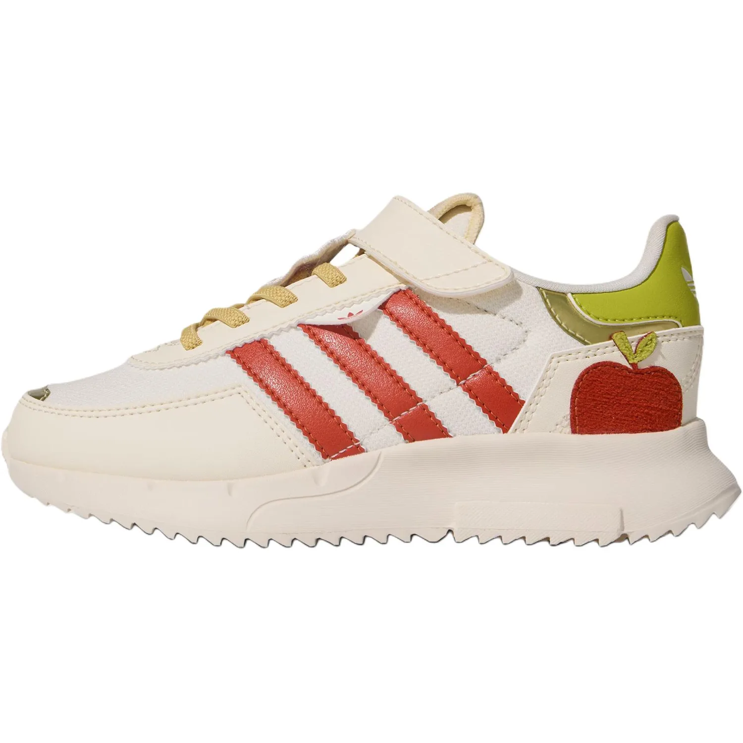 Adidas Originals Retropy F2 низкие повседневные кроссовки Jade White для детей 3-7 лет