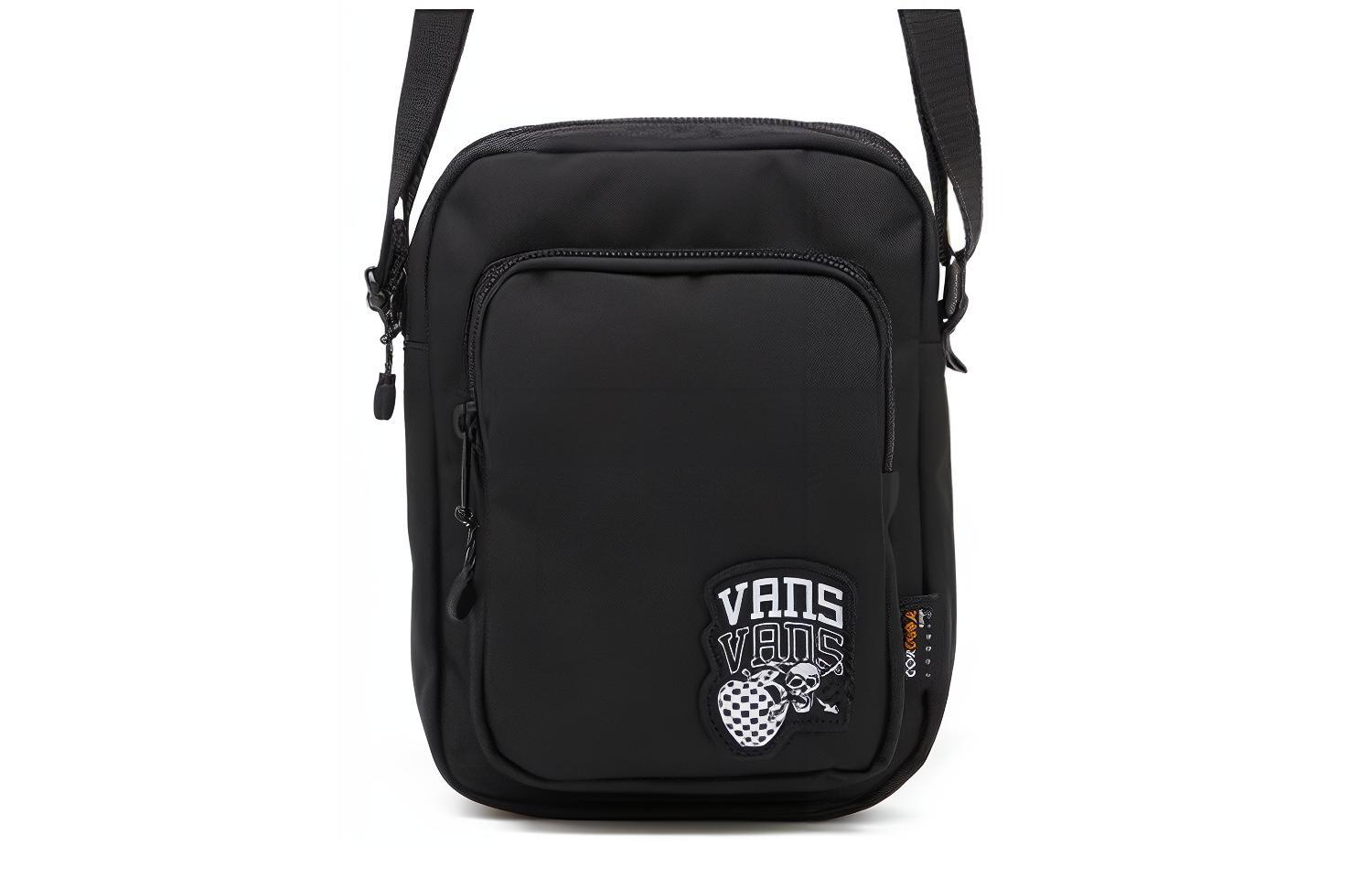 

Сумка холщовая, через плечо унисекс черная Vans