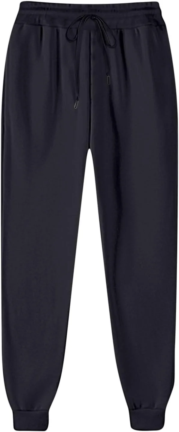 

Женские джоггеры с флисовой подкладкой, высокая талия