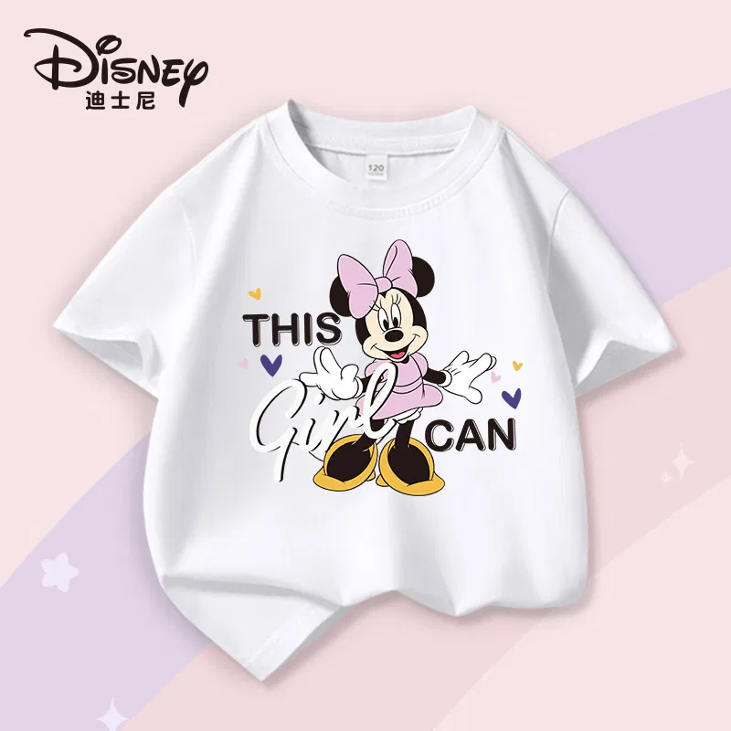 Футболка детская с Микки Маусом Disney розовая — фото 4