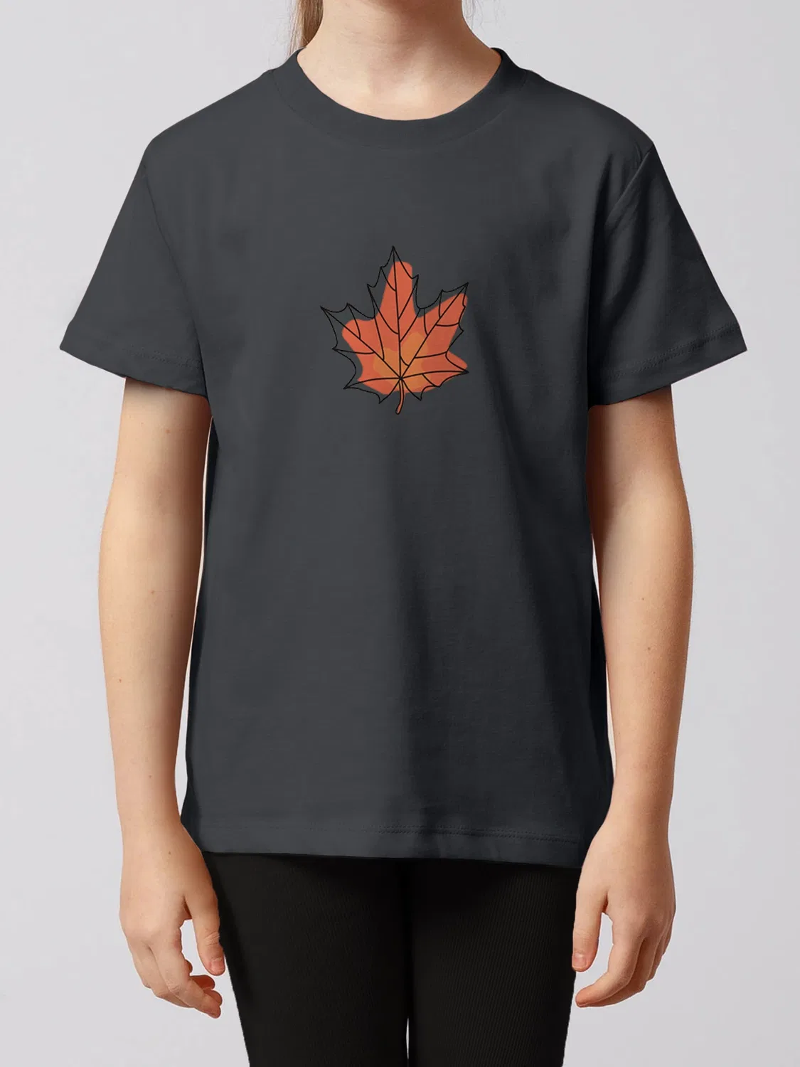 Футболка детская Wat? Apparel, серый