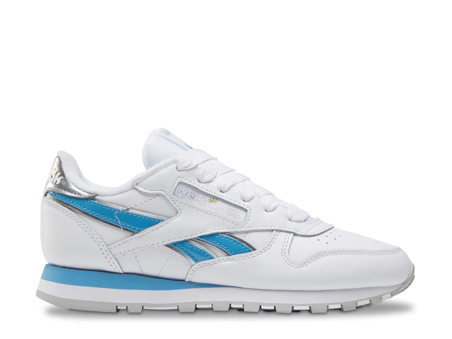 Кроссовки x Angel Classic Leather Sneaker Reebok, белый/синий