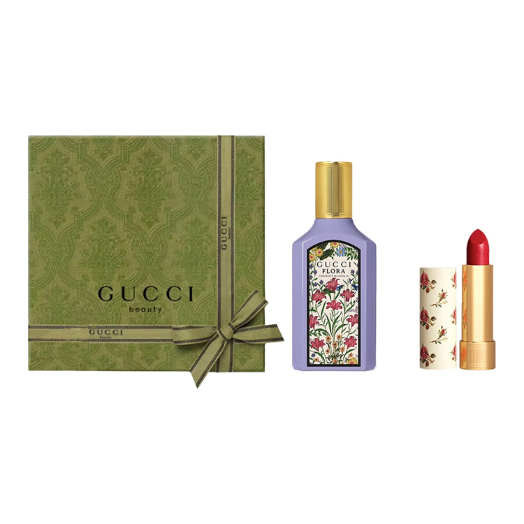 

Набор парфюма dreamy natural silk в коробке с бальзамом для губ ароматический профиль eau de parfum potpourri 30мл/50мл+#25 GUCCI