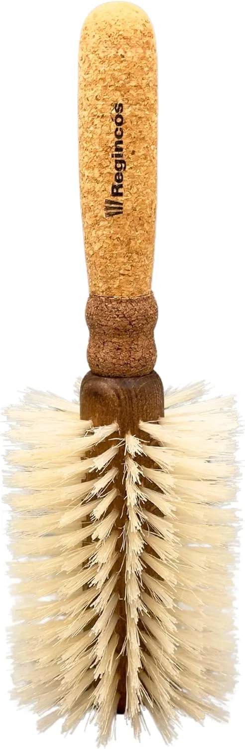 Экологичная круглая щетка для волос «E.Cork Blonde 870» от Regincós Regincós — фото 3