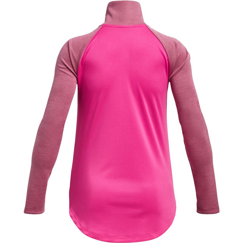 Толстовка с технологичной графикой UA, застежка-молния 1/2 Under Armour, розовый — фото 2