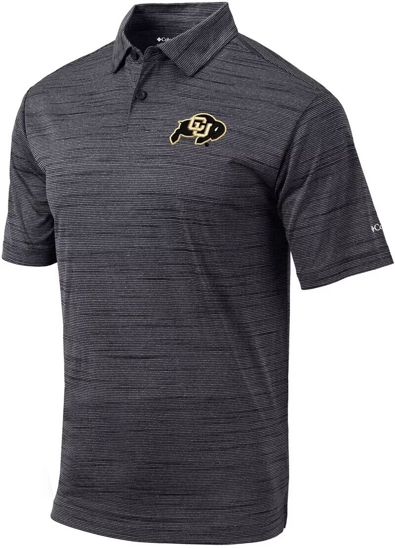 

Мужское черное поло Columbia Colorado Buffaloes