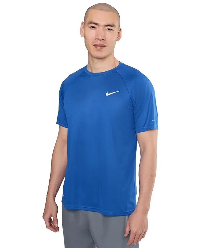 Плавательная футболка Nike Swim Essential Short Sleeve Hydroguard, Game Royal