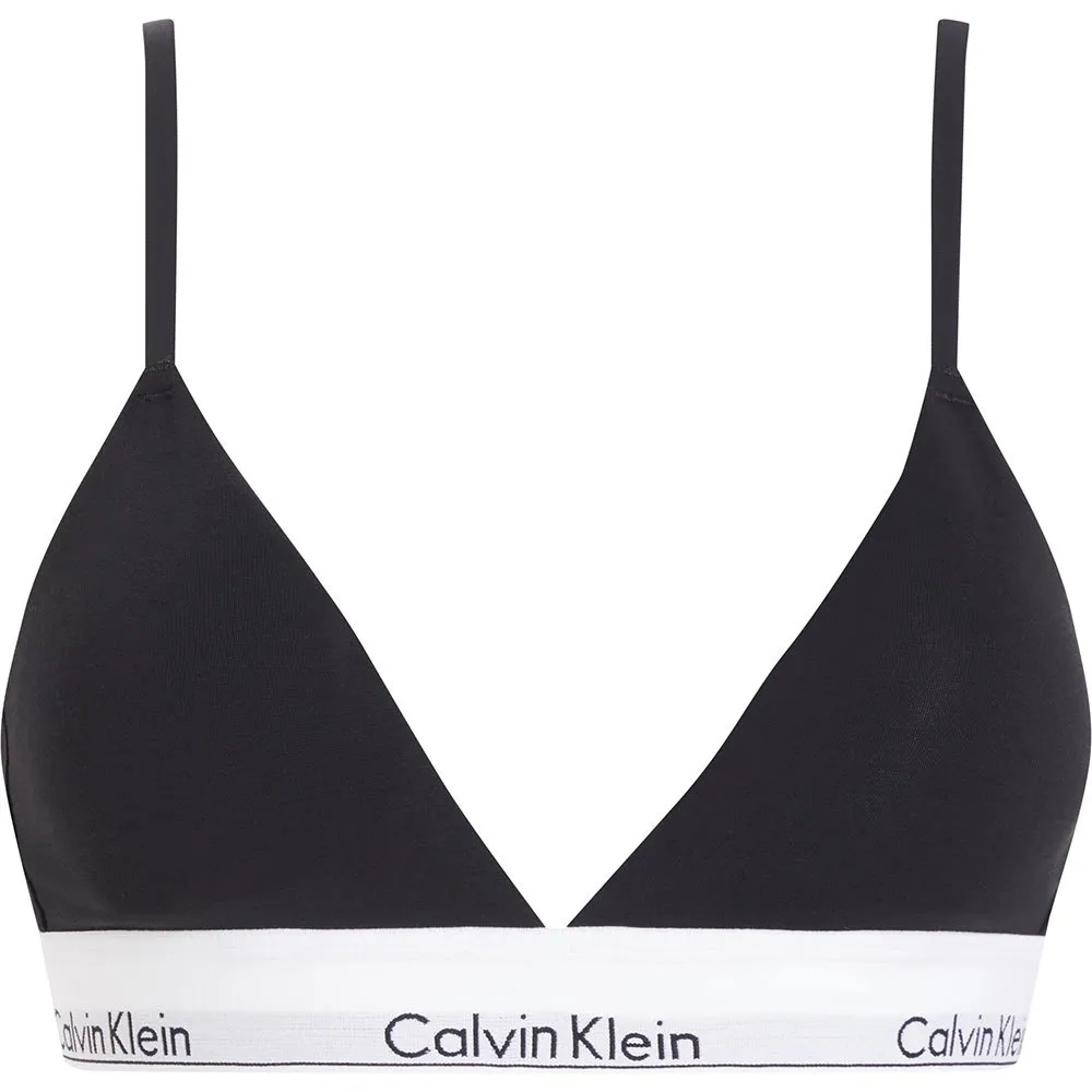

Бюстгальтер Calvin Klein Triangle Modern, черный