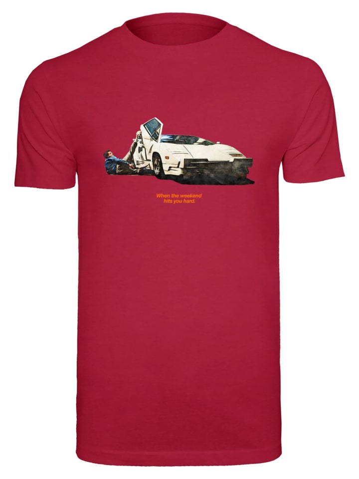 

Футболка Mister Tee, бордовый