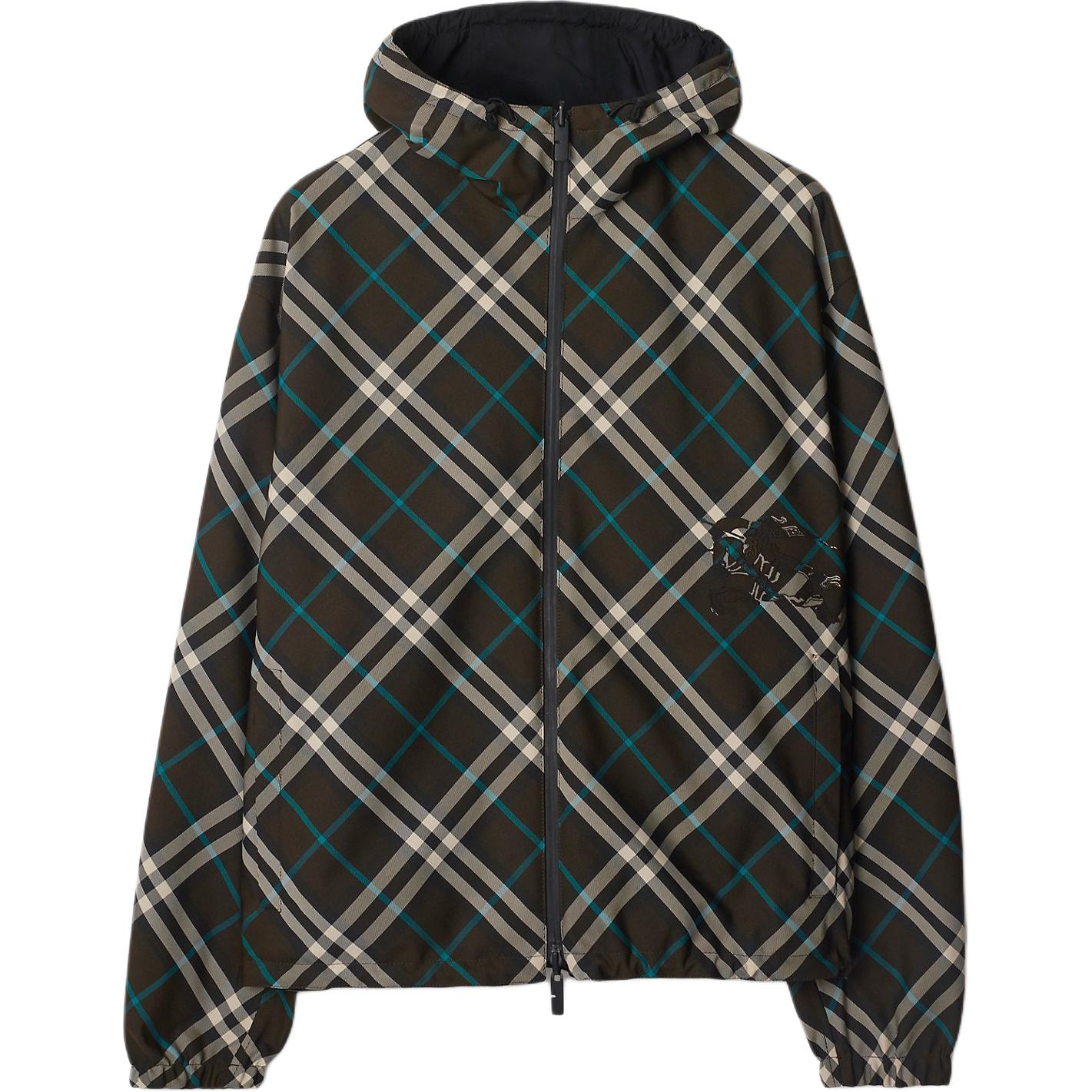 

Burberry Винтажная клетчатая куртка наизнанку, Brown