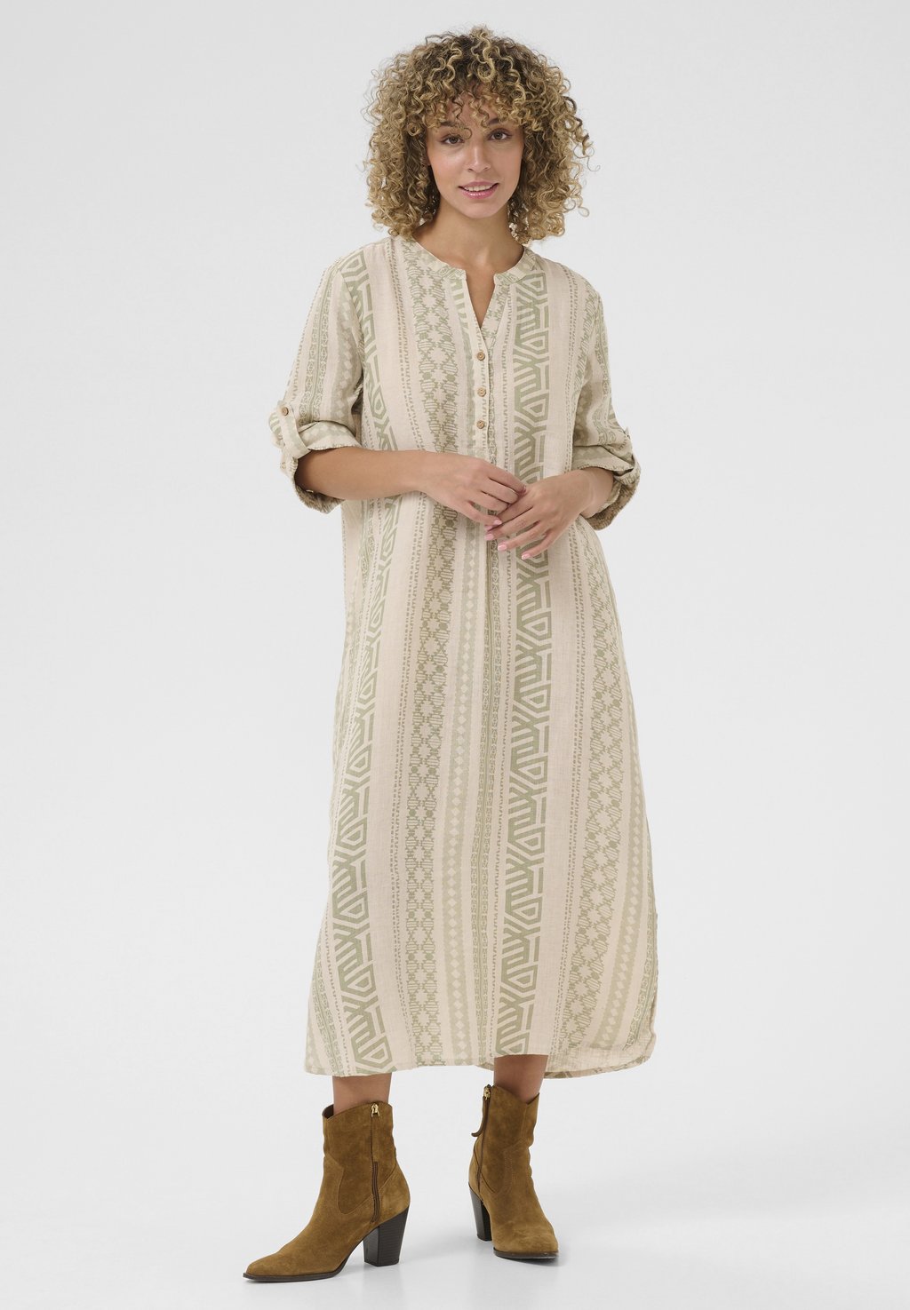 

Повседневное платье CRBELLIS CAFTAN Cream, песочный