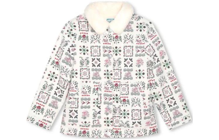 Детский топ KENZO, мультиколор — фото 3