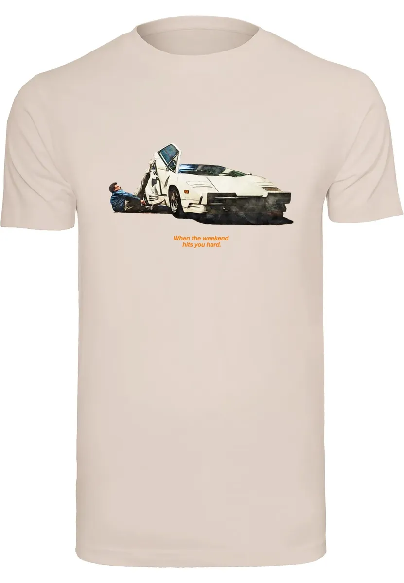 

Футболка Mister Tee "Мужская футболка Weekend Wolf Tee Mister Tee" Mistertee, розовый